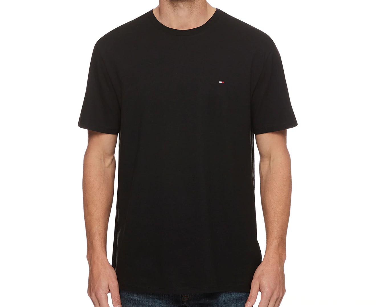 Tommy Hilfiger Men's Nantucket Flag Crewneck T-Shirt - Black